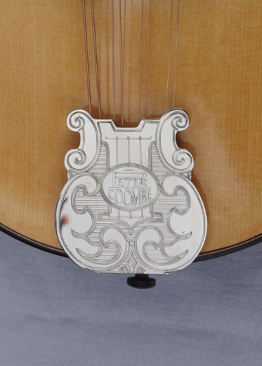 Classical mandolin tailpiece